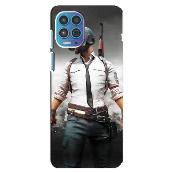 Чеjхол PUBG для Моторола Мото джі 100 (AlphaPrint) – Пабг мен