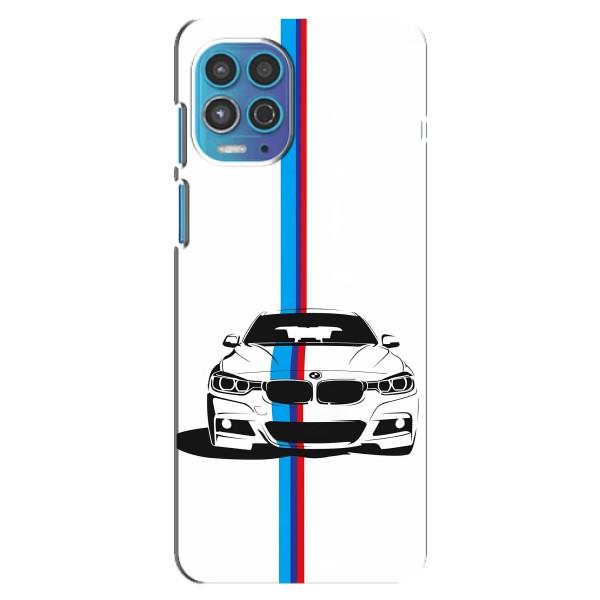 Чохол для Моторола Мото джі 100 - з принтом БМВ (AlphaPrint) – Машина БМВ