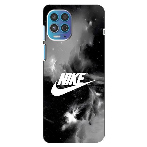 Чехол для Motorola MOTO G100 - с принтом Найк (AlphaPrint) – Лого Найк