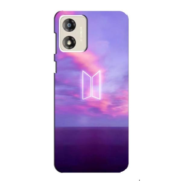 Чохли BTS для Motorola MOTO G13 (AlphaPrint) – BTS логотип