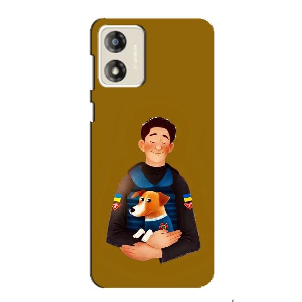 Чохли з картинкою собаки Патрон для Motorola MOTO G13 (AlphaPrint) – ЗСУ Патрон