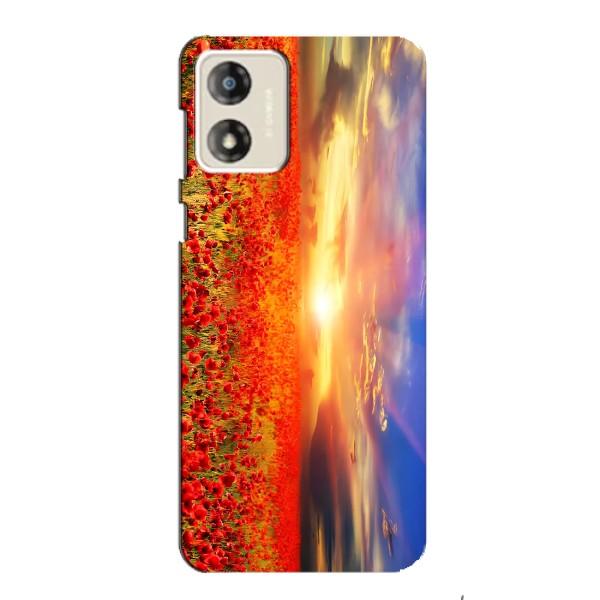 Чохол з картинкою (Стильні) Моторола МОТО Г13 - (AlphaPrint) – Поле тюльпанів