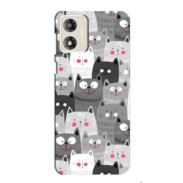 Чохли з Котиками для Motorola MOTO G13 (VPrint) – Мальовані котики