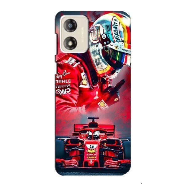 Чохли з Машинами на Моторола МОТО Г13 (VPrint) – Гонщик