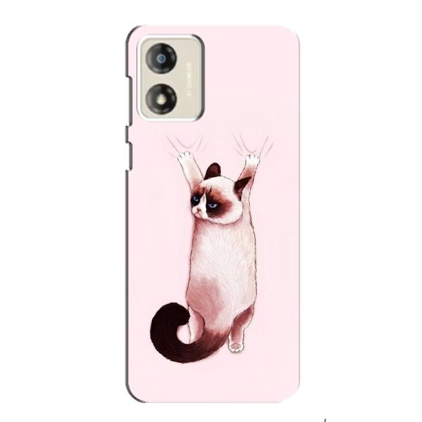 Чохол на Моторола МОТО Г13 з Котиками (VPrint) – Котик падає