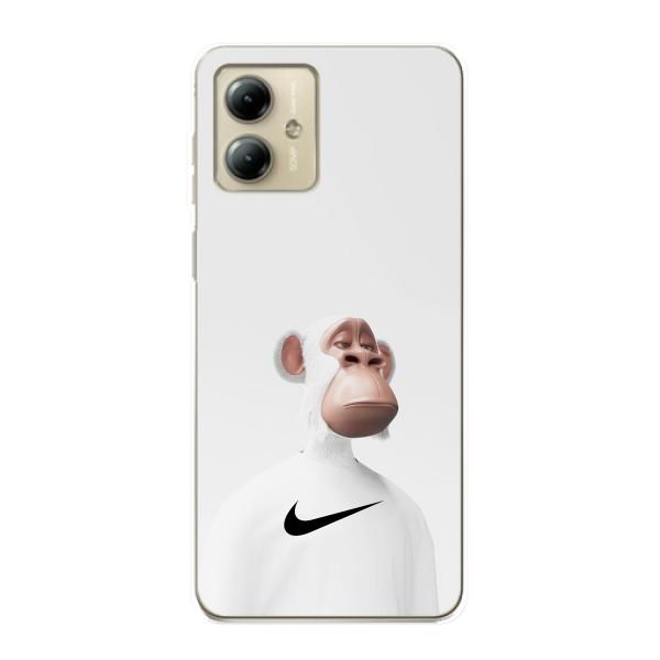 Чохли з Мавпами NFT для Motorola MOTO G14 (AlphaPrint) – мавпа NFT Nike
