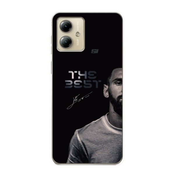 Чехол Месси футболист для Motorola MOTO G14 – The best Messi