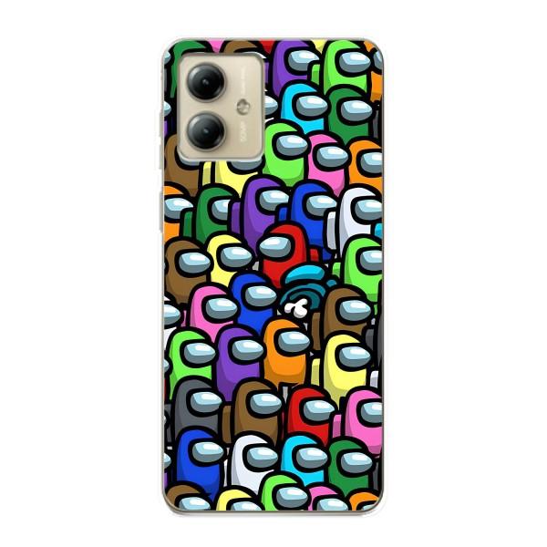 Чехол Амонг Ас для Motorola MOTO G14 (AlphaPrint) – Убит