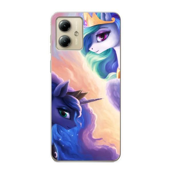 Чехол для Мото джи 14 - (Единорожки - Новинки) (AlphaPrint) – Единорожки