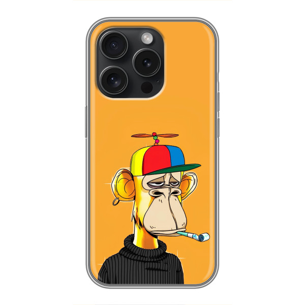 Чехлы с Обезьянами NFT для Motorola Moto G15 Power (AlphaPrint) – Скучающая Обезьяна NFT