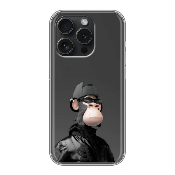 Чехлы с Обезьянами NFT для Motorola Moto G15 Power (AlphaPrint) – стильная обезьяна NFT