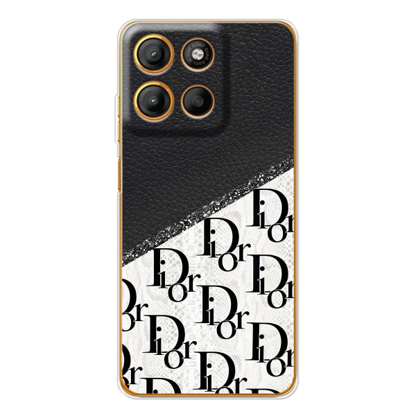Чехол (Dior, Prada, YSL, Chanel) для Motorola Moto G15 Power – Диор