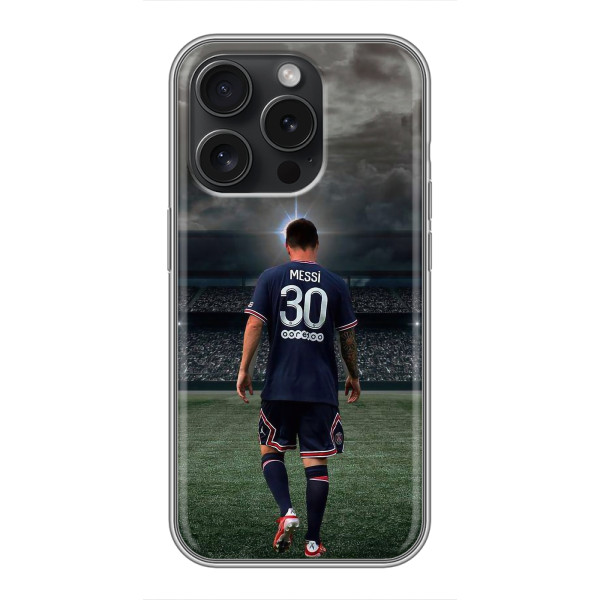 Чехол Месси футболист для Motorola Moto G15 Power – Месси в ПСЖ