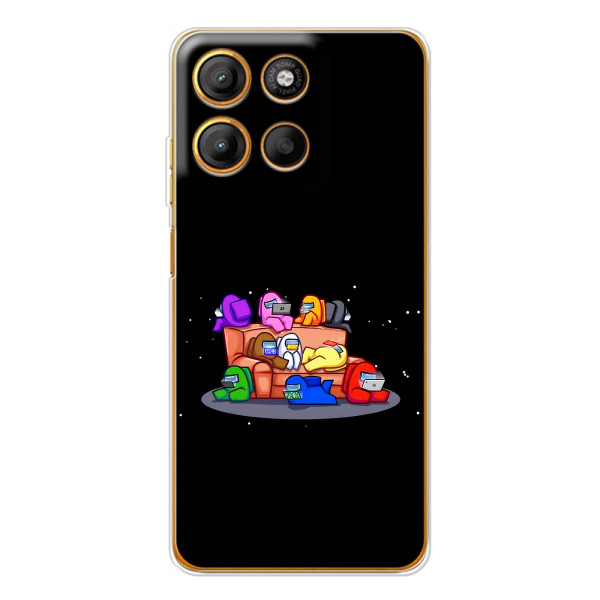Чехол Амонг Ас для Motorola Moto G15 Power (AlphaPrint)