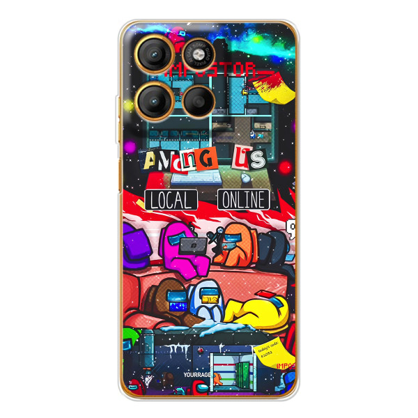 Чехол "Амонг Ас" для Морора Мото G15 Пауэр – Команда 2