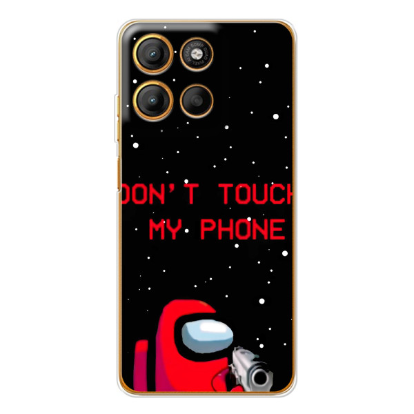 Чехол "Амонг Ас" для Морора Мото G15 Пауэр – С пистолетом