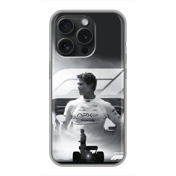 Чехол с прнтом Формула 1 на Motorola Moto G15 Power – Фон Формула-1