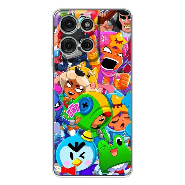 Чехлы Brawl Stars для Motorola Moto G15 (AlphaPrint)