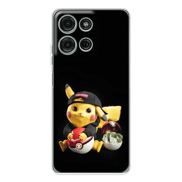 Чохли з крутими принтами для Motorola Moto G15 - (PREMIUMPrint) – Пикачу