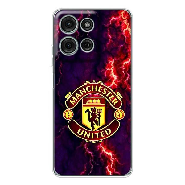 Чехол Манчестер Юнайтед для Мото G15 (AlphaPrint) – огненный Манчестер