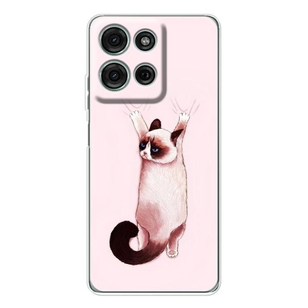 Чохол на Мото G15 з Котиками (VPrint) – Котик падає