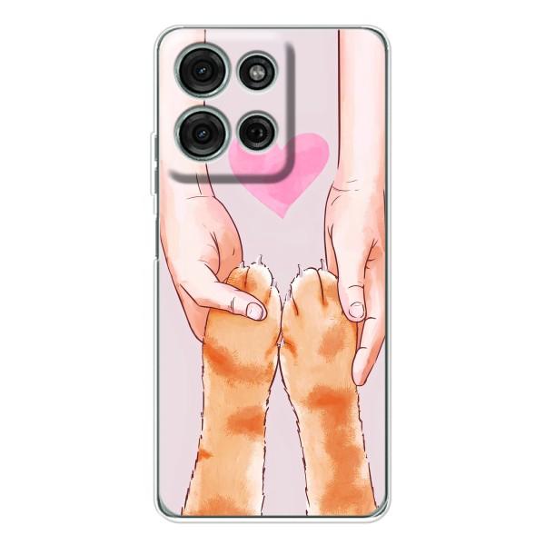 Чохол на Мото G15 з Котиками (VPrint) – Любовь до котиків