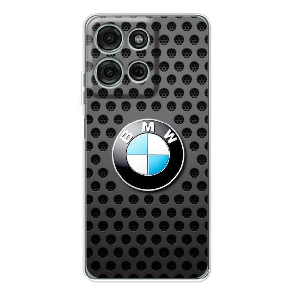 Чохол для Мото G15 - з принтом БМВ (AlphaPrint) – Знак БМВ