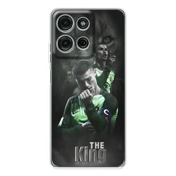 Чехол Криштиану Роналду для Motorola Moto G15 (AlphaPrint) – Криштиано Лев