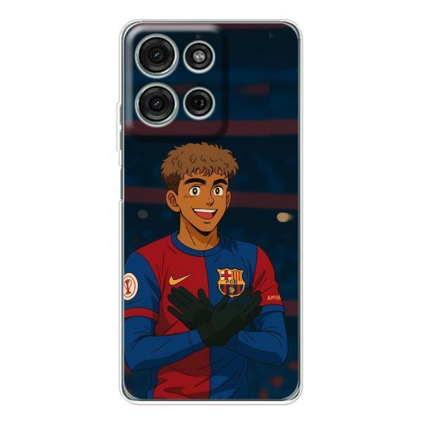 Чехол с футболистом Ламин Ямаль Motorola Moto G15 – Футболист Ямал