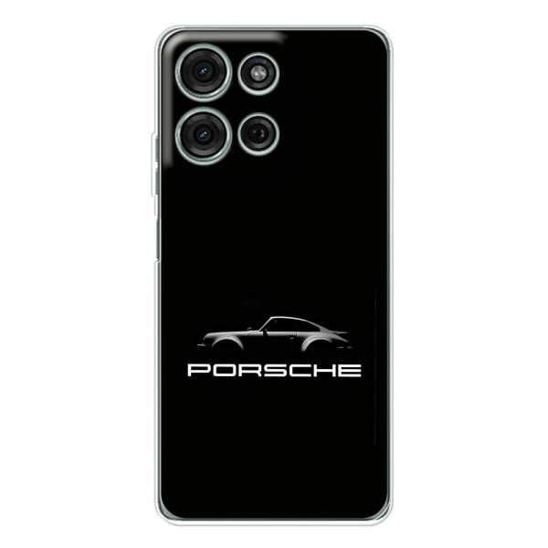 Чехол с авто Порше для Motorola Moto G15 – Porshe