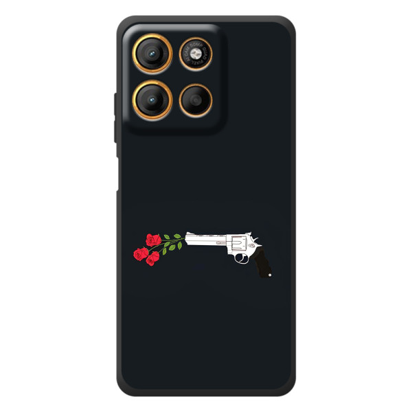 Чехлы (ART) Цветы на Motorola Moto G17 Power (VPrint)