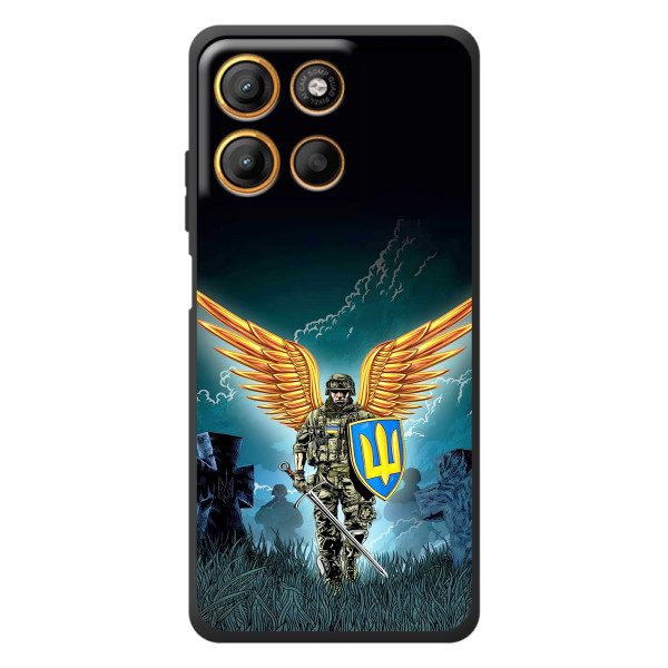 Чехлы с картинкой ЗСУ для Motorola Moto G17 Power (AlphaPrint)