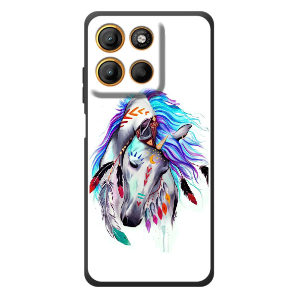 Чехлы с Лошадью дляMotorola Moto G17 Power (VPrint)