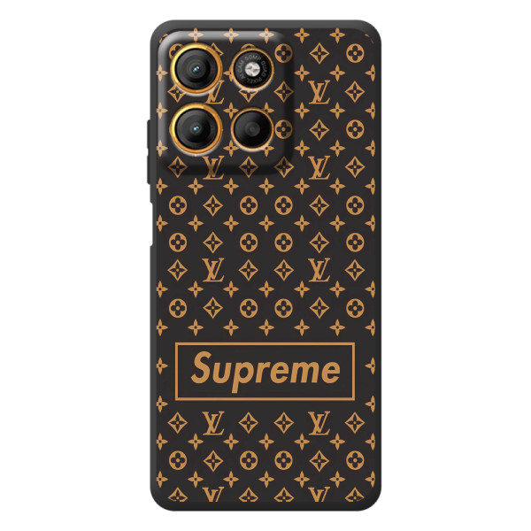 Чехол для Motorola Moto G17 Power с картинкой Supreme (AlphaPrint)
