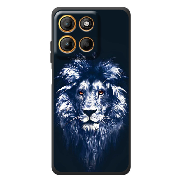 Чохол з картинкою ЛЕВ для Motorola Moto G17 Power (VPrint)