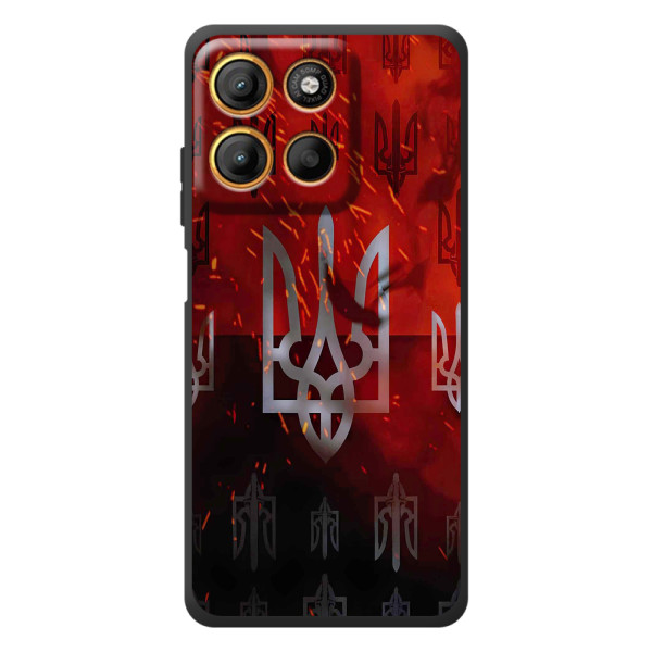 Украинские Чехлы для Motorola Moto G17 Power с картинкой УПА (AlphaPrint)