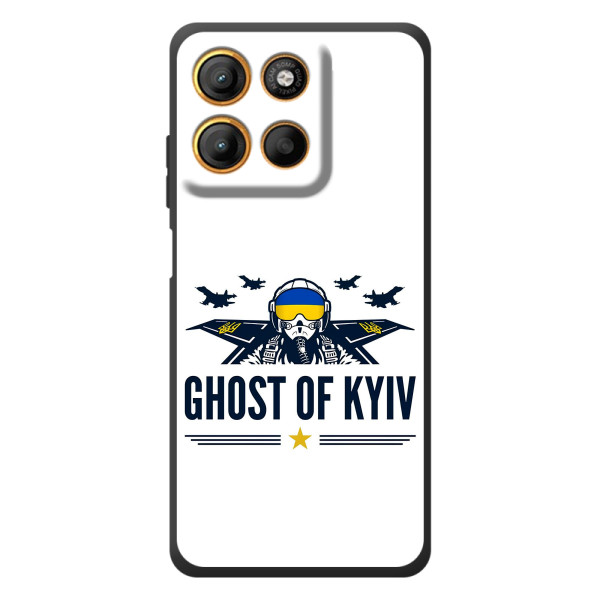 Захисні чохли (Призрак Киева) для Motorola Moto G17 Power (AlphaPrint)