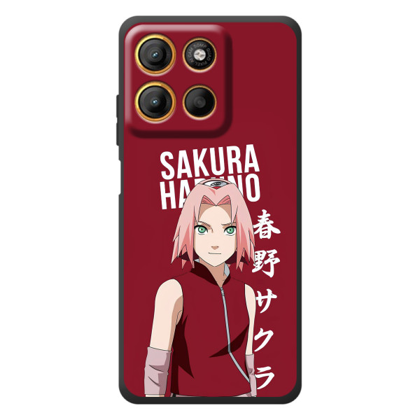 Чехлы Персонажи Аниме Наруто для Motorola Moto G17 (AlphaPrint)