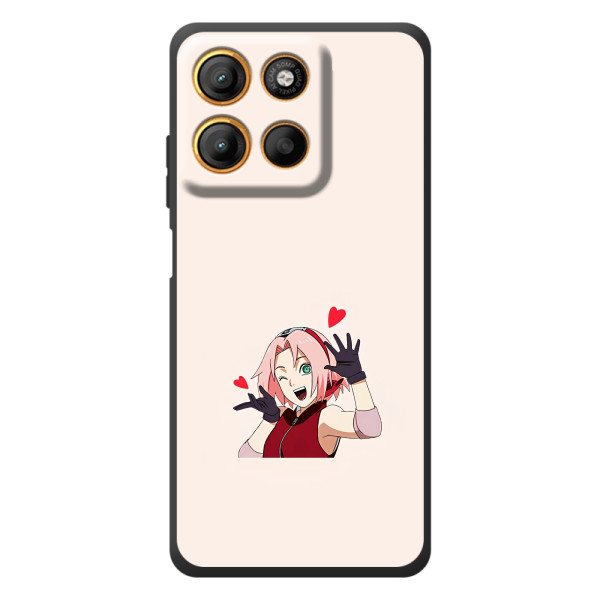 Чехлы Персонажи Аниме Наруто для Motorola Moto G17 (AlphaPrint)