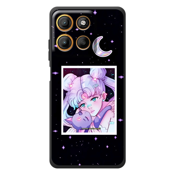 Чехлы Персонажи Аниме Наруто для Motorola Moto G17 (AlphaPrint)