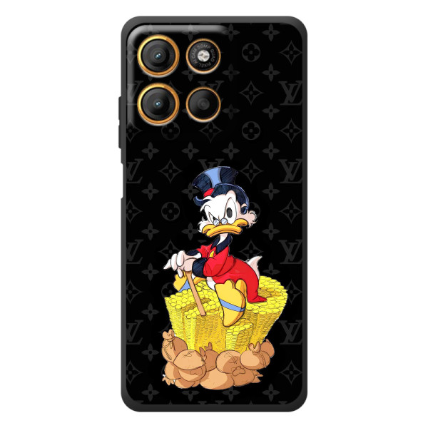 Чехлы для Motorola Moto G17 - Скрудж МакДак Louis Vuitton (PREMIUMPrint)