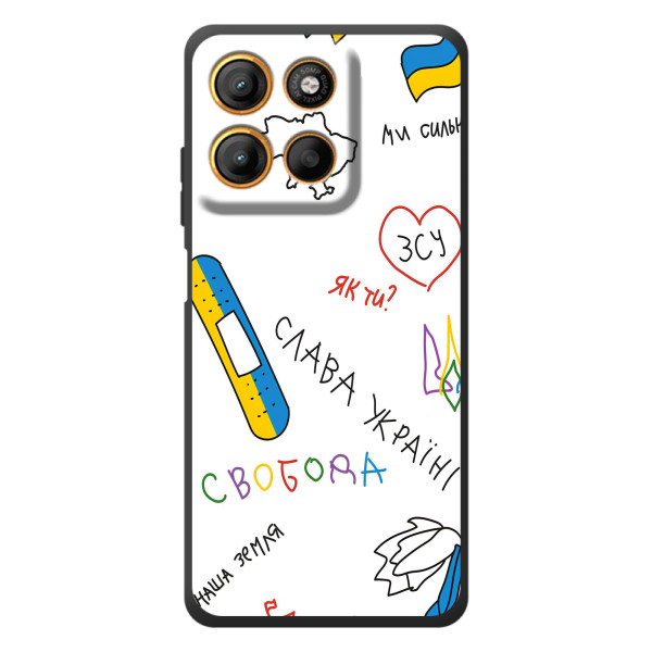 Чехлы Доброго вечора, ми за України для 

Мо Motorola Модель 17 (AlphaPrint)