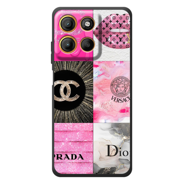 Чохол (Dior, Prada, YSL, Chanel) для Motorola Moto G17 – Модніца