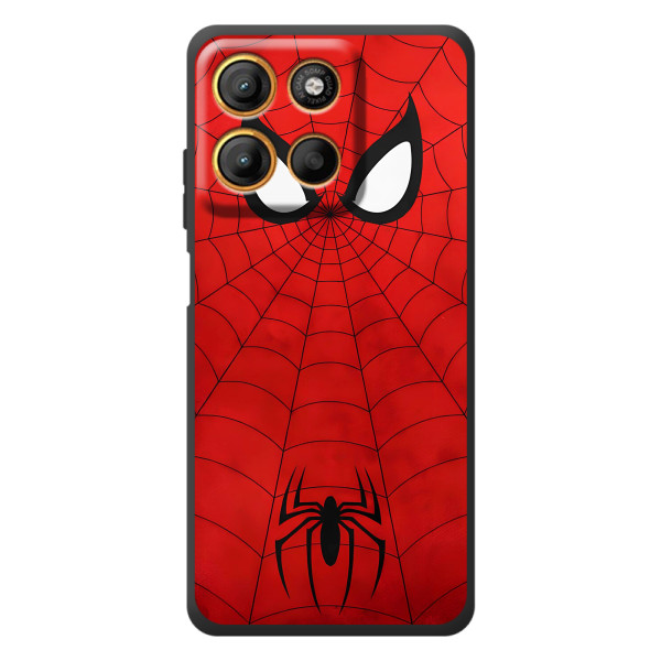 Чехол с человеком пауком для Motorola Moto G17 - (AlphaPrint)