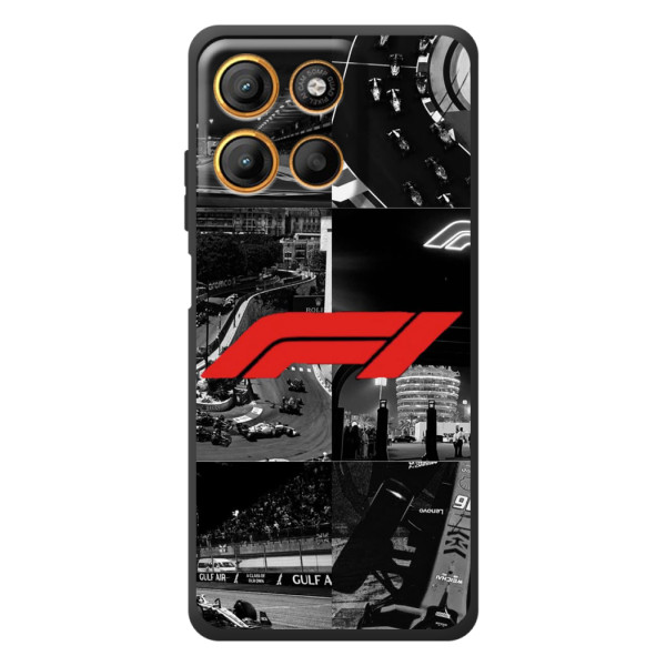 Чохол фільм Формула 1 для Motorola Moto G17 – Колаж Формула 1