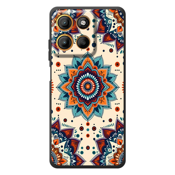 Чехол с принтом Ковер для Motorola Moto G17 – Цветной ковер