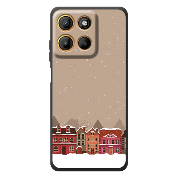 Новогодние, Праздничные Чехлы для Motorola Moto G17 - 2024 год