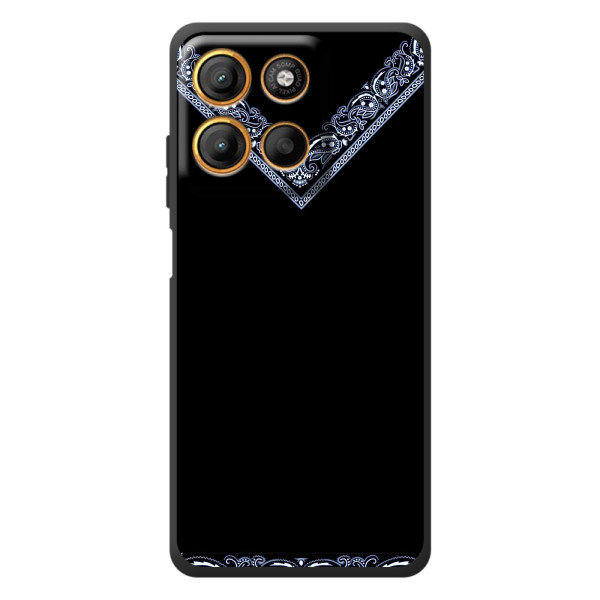 Силіконовый Чохол на Motorola Moto G17 – Комірець вишиванки