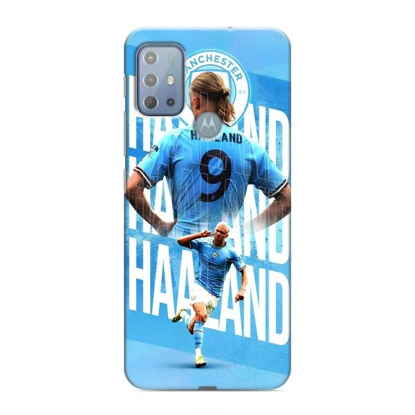Чехлы с футболистом Ерлинг Холанд для Motorola MOTO G20 (AlphaPrint) – Erling Haaland