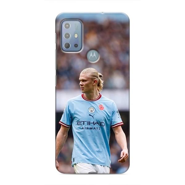 Чехлы с футболистом Ерлинг Холанд для Motorola MOTO G20 (AlphaPrint) – Эрлинг Холанд